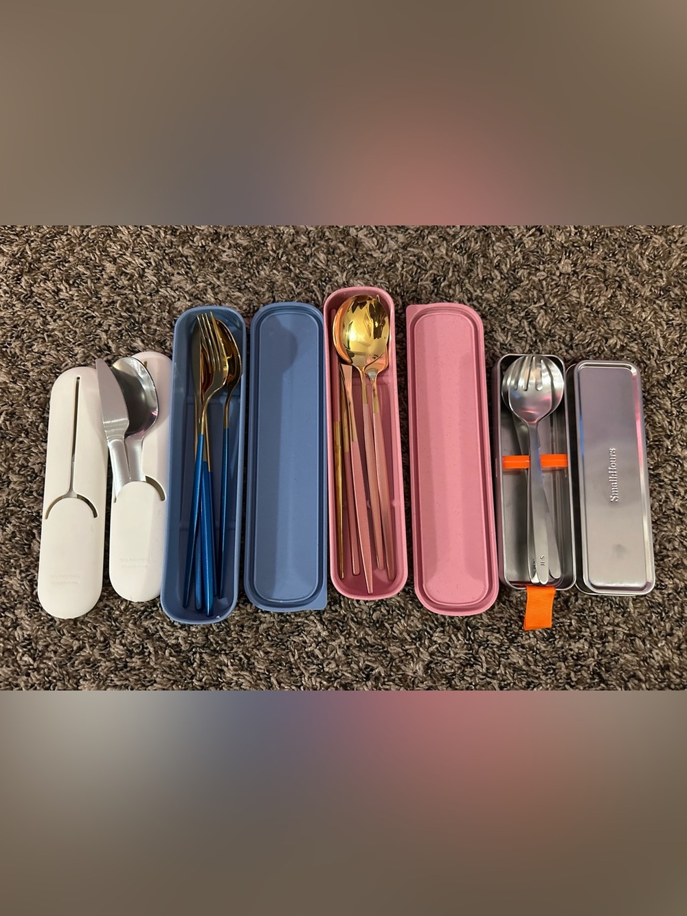 Dining - On The Go Cutlery Set - Knife, Fork, Spoon - set of 5
